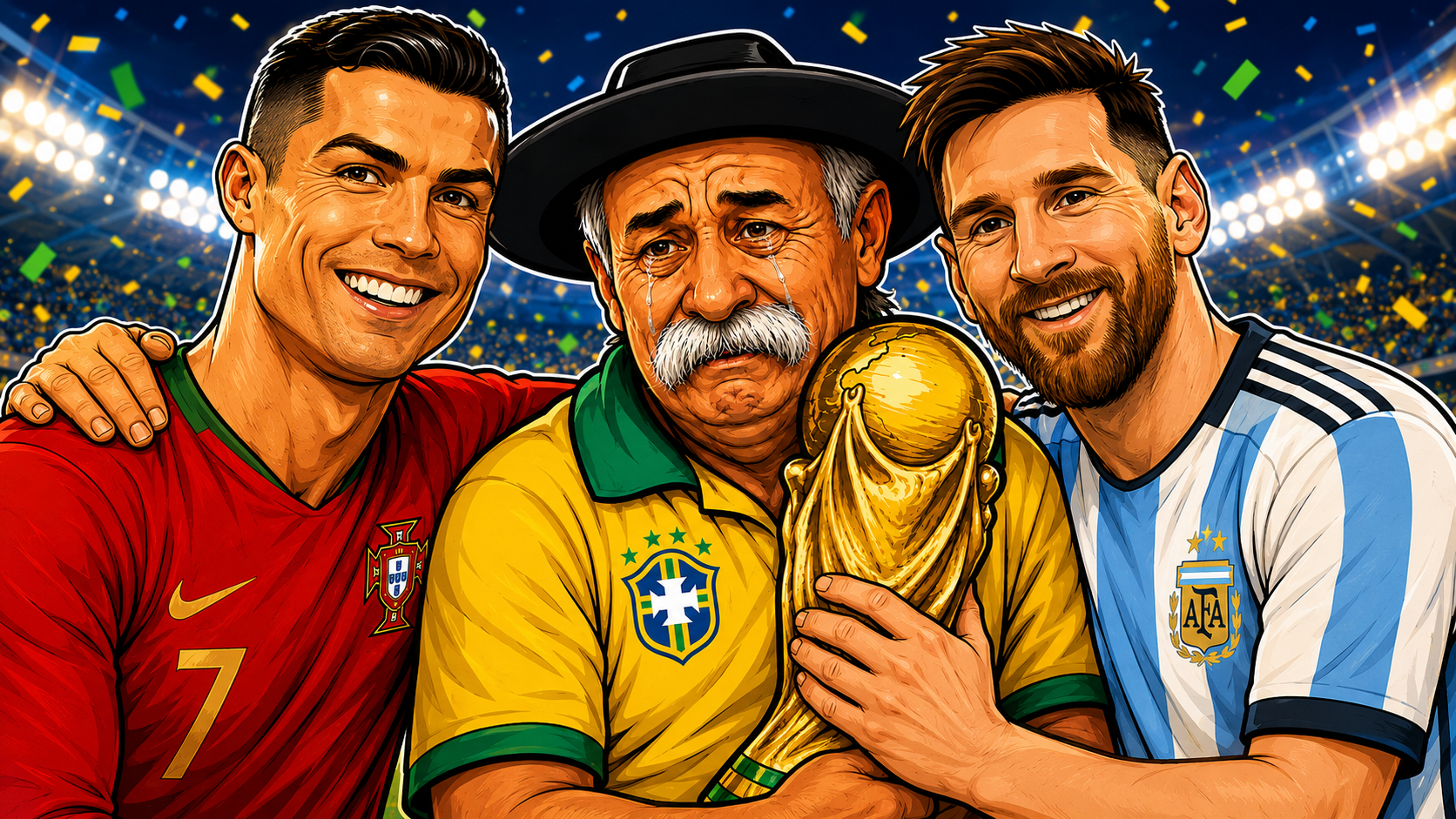 For The Fans — CR7, Messi & The Last Fan